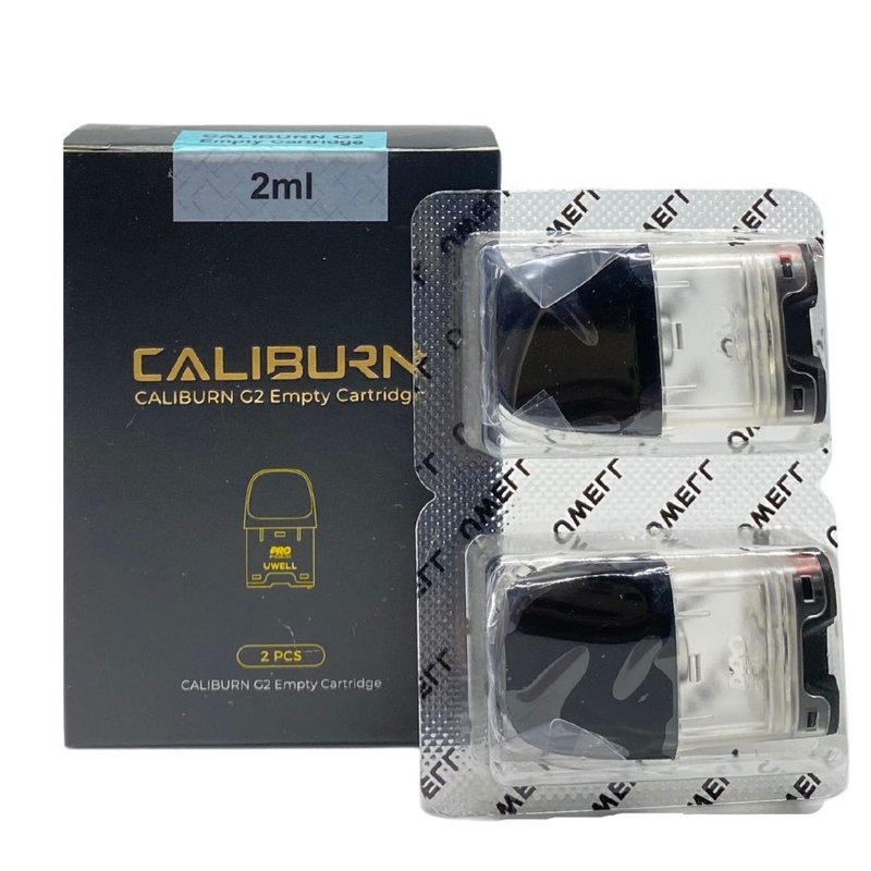 Les cartouches vides de cosse d'Uwell Caliburn G2 0,8 1,0 1.2ohm lovent les cosses remplissantes supérieures
