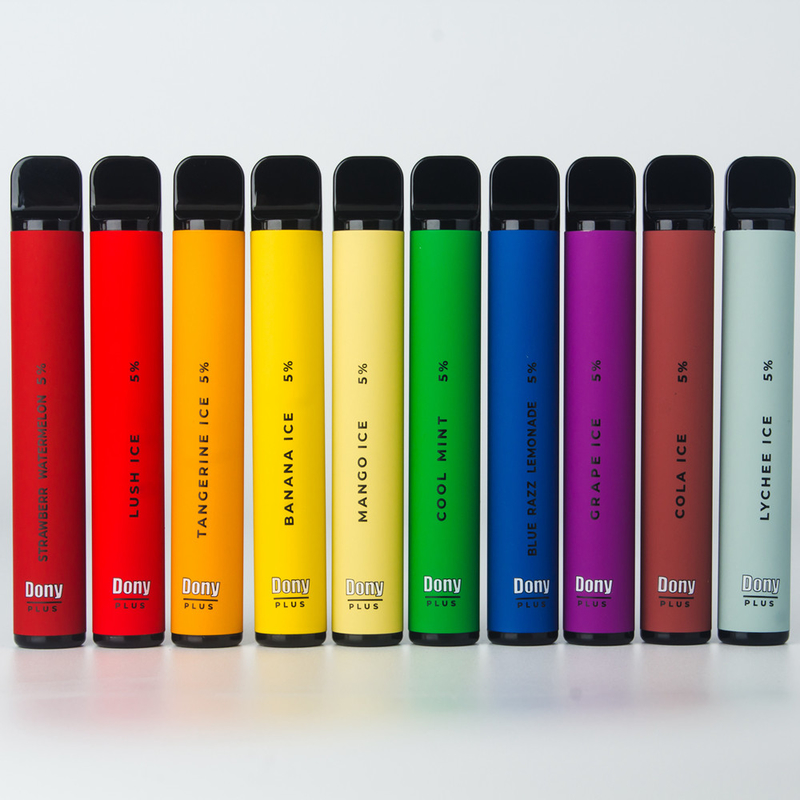 Dony ECO plus des saveurs faites sur commande jetables de la batterie 15 des cigarettes 550mAh de vapeur de 800puffs 3.2ml