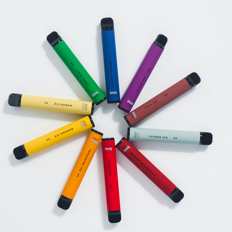 Dony ECO plus des saveurs faites sur commande jetables de la batterie 15 des cigarettes 550mAh de vapeur de 800puffs 3.2ml