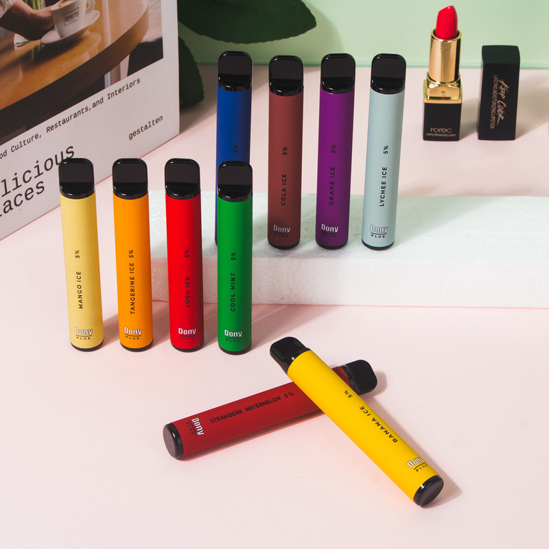 Dony ECO plus des saveurs faites sur commande jetables de la batterie 15 des cigarettes 550mAh de vapeur de 800puffs 3.2ml