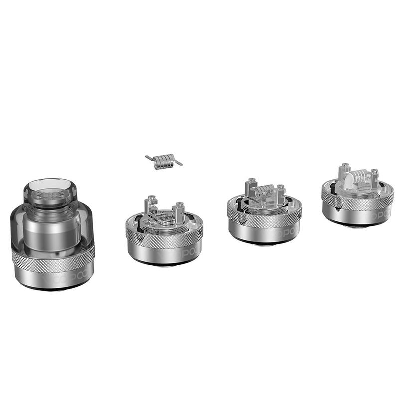 remplacement de 26 x 46,5 de millimètre Voopoo Rta de cosse du réservoir 2ml 510 de fil réservoirs de Pnp