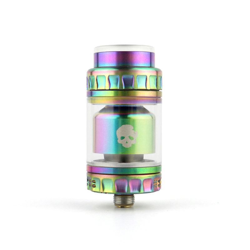 bobines parties de Dovpo Mini Rta Airflow Direct To de réservoir d'atomiseur de Vape de tube de verre de 2ml 4ml
