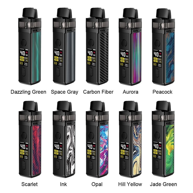 Bobine 1500mah de Voopoo Vinci 40w Pnp 0.3ohm 0.8ohm de kits de démarreur de système de cosse de FCC de centre de détection et de contrôle