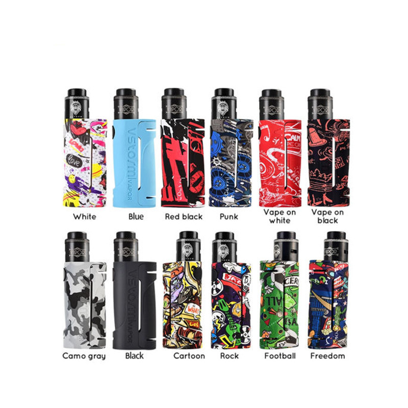 Les kits de démarreur de cigarette des kits E de mod de boîte d'Eco Rda 90w de tempête de vapeur choisissent 18650 la batterie 24mm