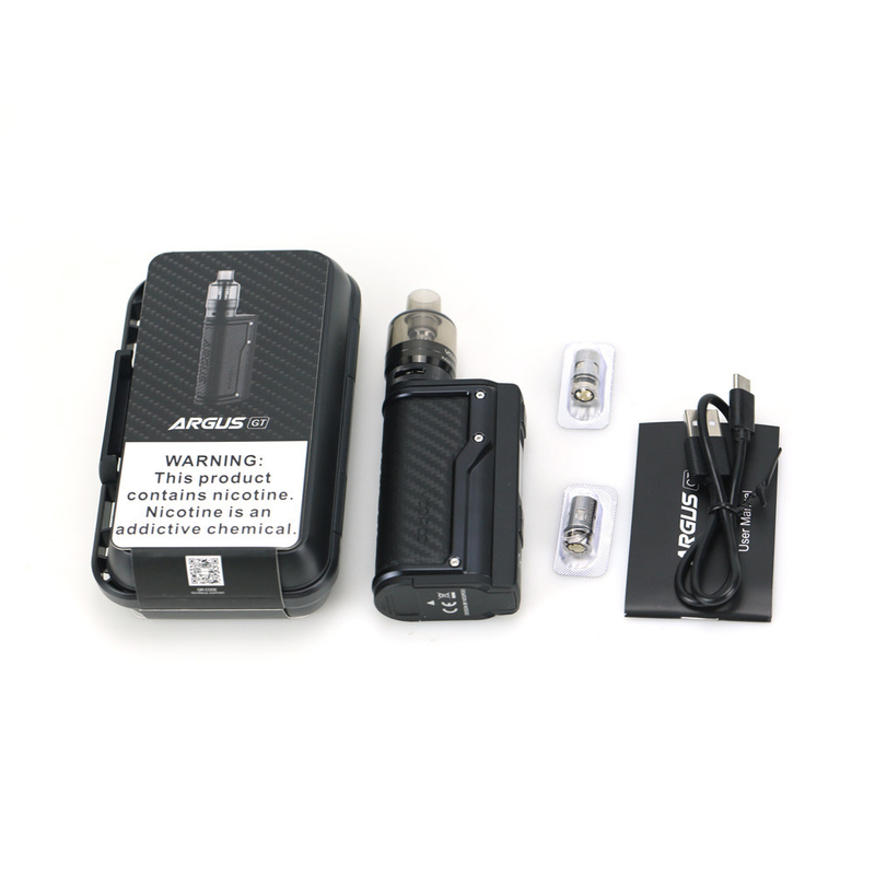 Les kits de mod d'Argus GT 160w Vape conjuguent 18650 atomiseur de réservoir de la batterie 4.5ml 2ml