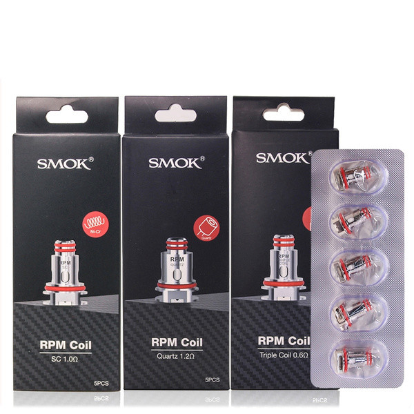 La bobine Smok 0.6ohm de T/MN 0.4ohm Vape triplent 1,0 le quartz Vape Mesh Coil Replacement de Sc 1.2ohm d'ohm