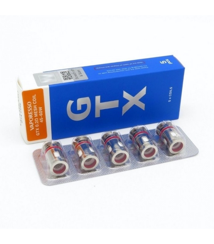 Noyau Vape Mesh Coil Replacement 35g de la cible Pm80 Gtx de la bobine 5pcs de Vaporesso Gtx