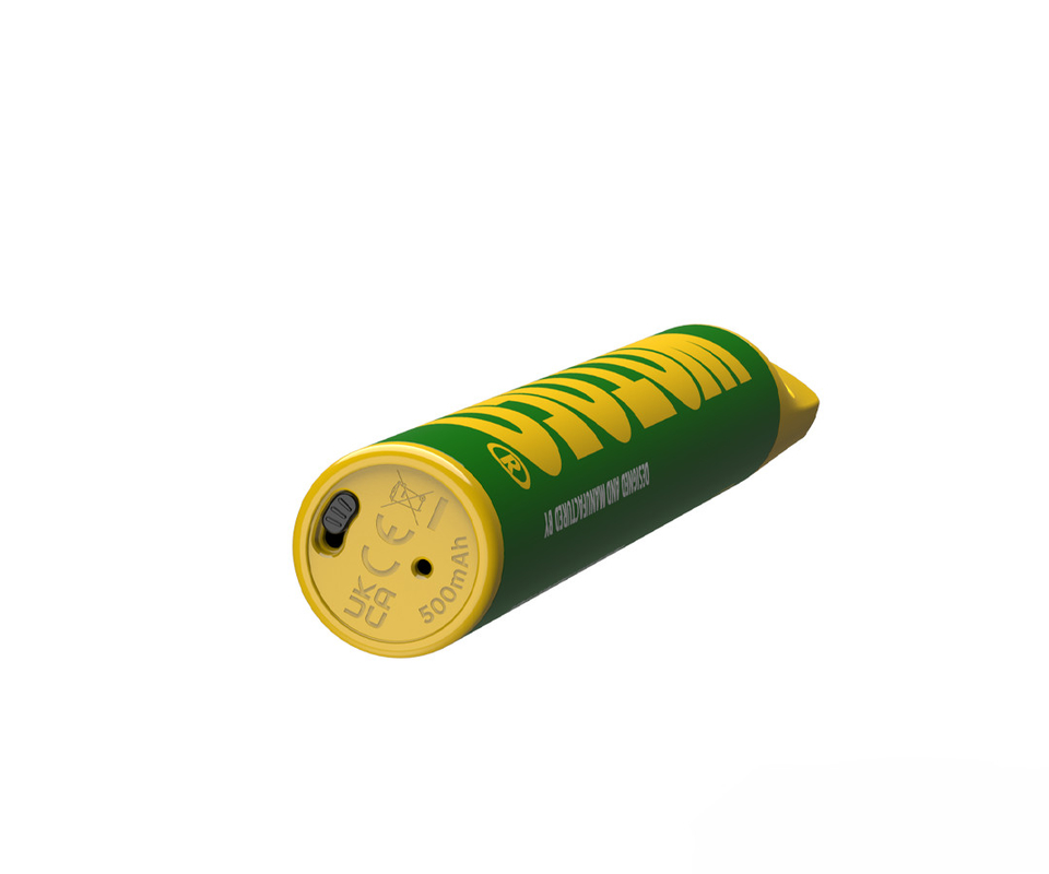 La cosse jetable Vapes Wotofo Mini+ 800 souffle stylo électronique de vaporisateur de batterie de 2.8ml 500mah