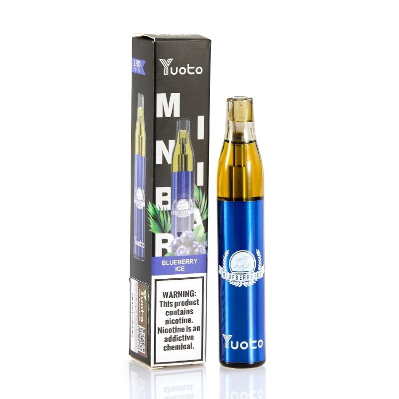 Mini Bar Disposable Vape Kit 1200 souffle dispositif de cosse de saveur de fruit de 650mah 4ml