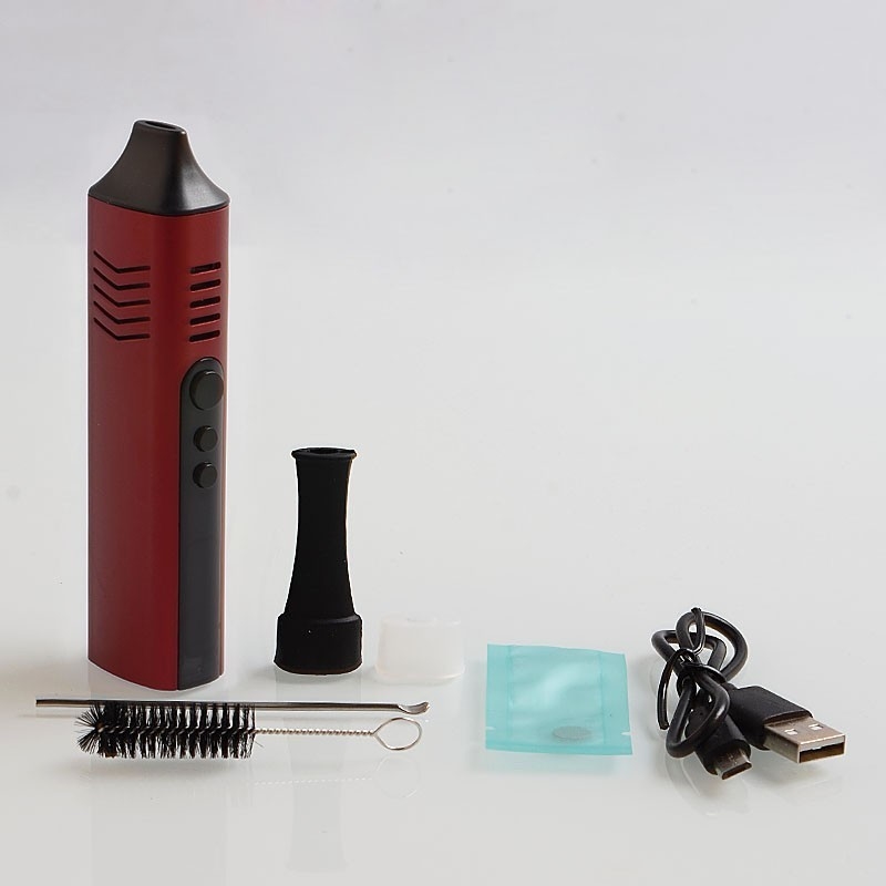 5V / stylo sec de 0.5A Hugo Vapor Conqueror 2600mah Herb Vaporizer Kit Dry Herb