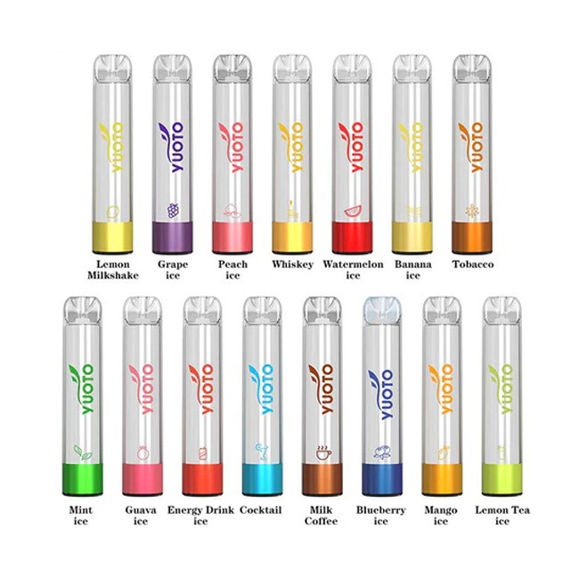 2000 souffles que 850mah 5ml a assaisonné la cosse Vapes Yuoto brillent le pro kit jetable de Vape
