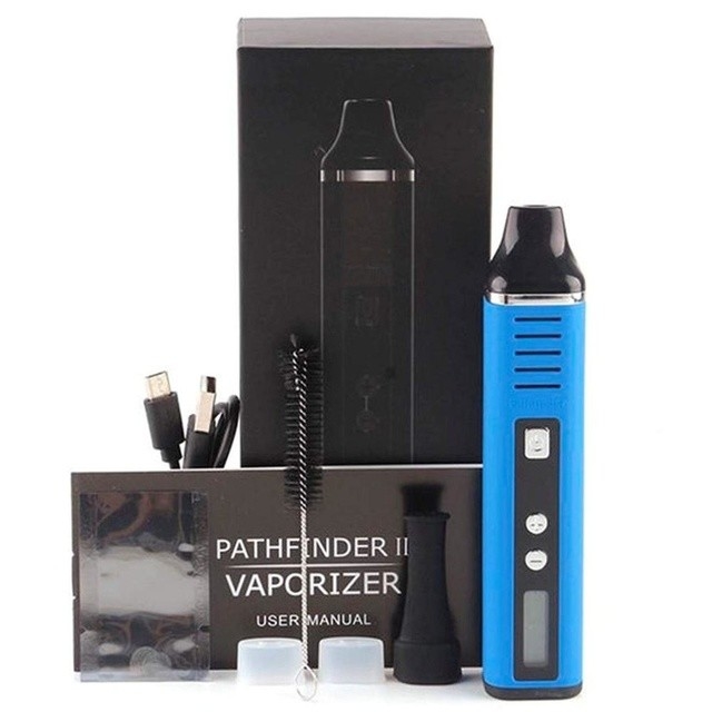 La cigarette Herb Vaporizer sec 2000mah Hugo Vapor Pathfinder 60 d'E seconde le chauffage rapide