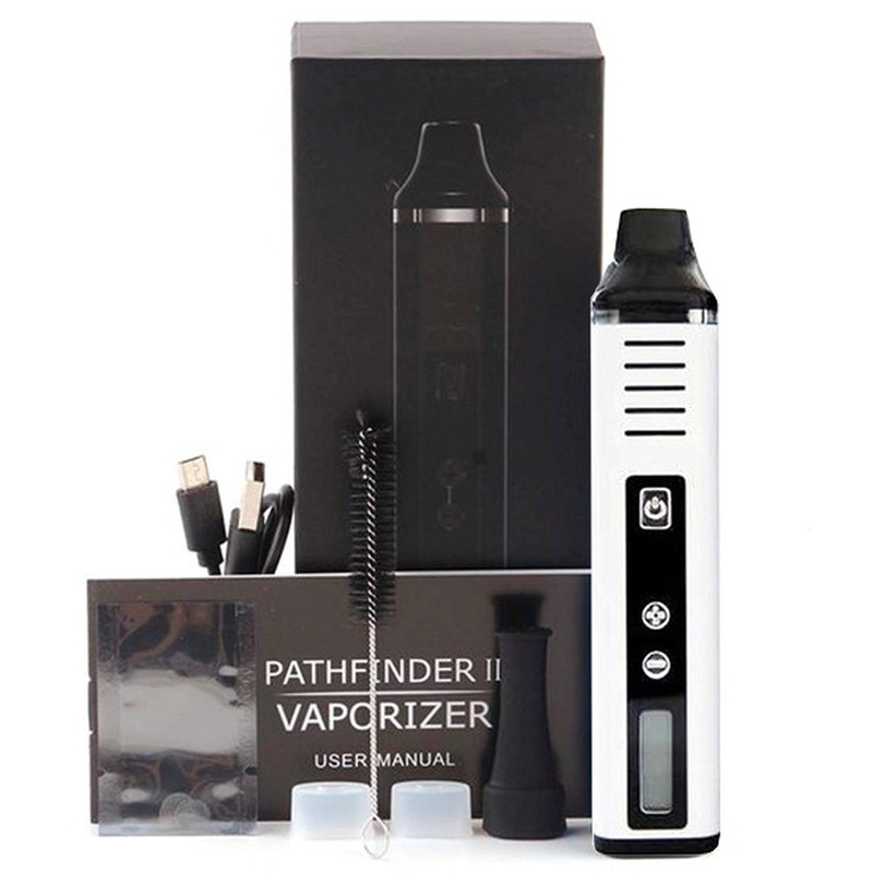 La cigarette Herb Vaporizer sec 2000mah Hugo Vapor Pathfinder 60 d'E seconde le chauffage rapide