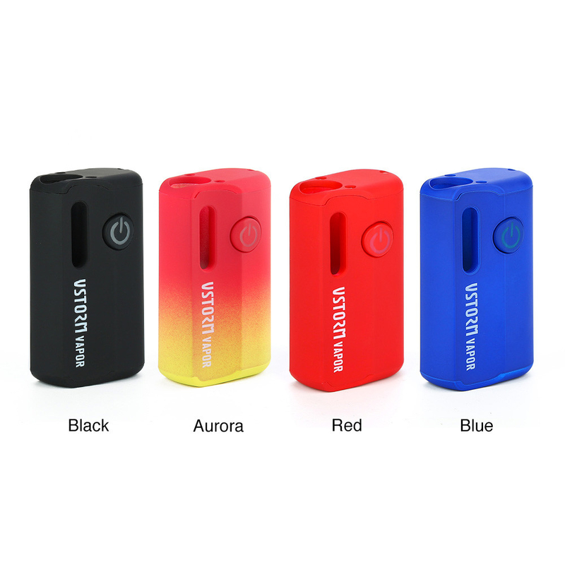 Tempête M1 VV 800mah de vapeur construit dans mod Cbd Vape Mods de boîte de batterie