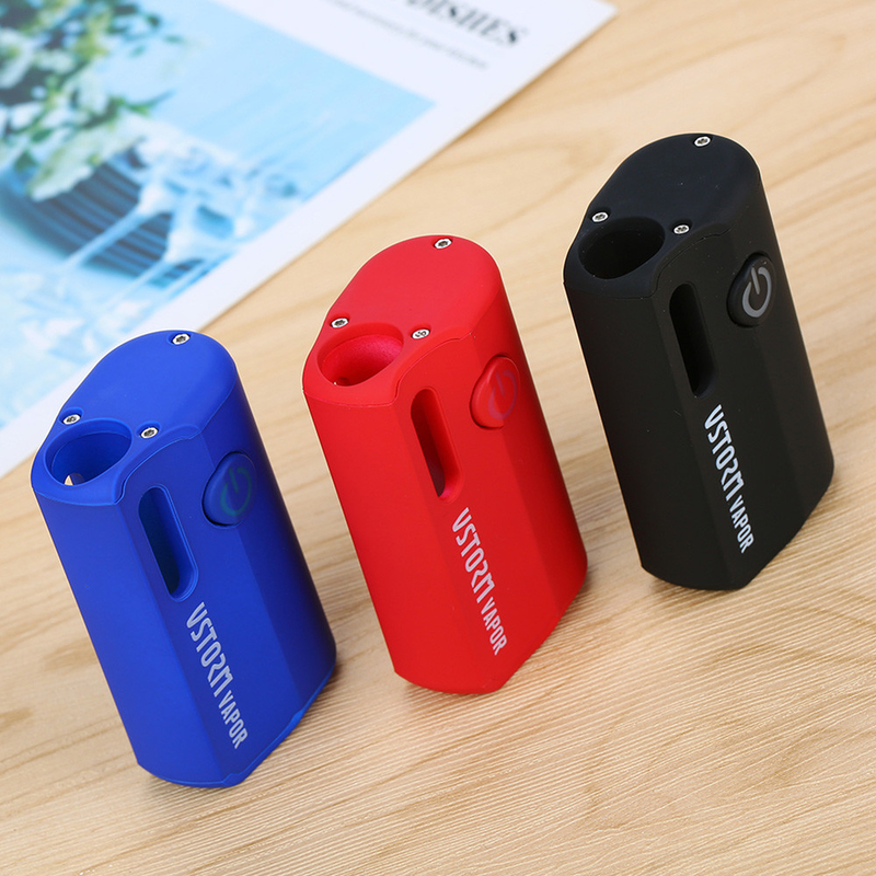 Tempête M1 VV 800mah de vapeur construit dans mod Cbd Vape Mods de boîte de batterie