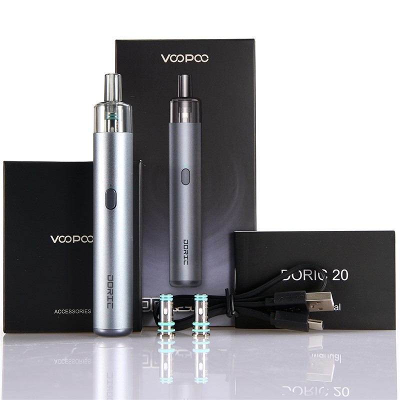 cigarette dorique Vaper de 1500mah ITO Coil Refillable Pod Vapes Voopoo 20 2ml E