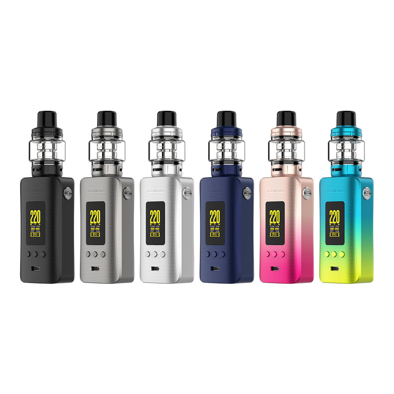 les kits de mod de boîte de système de flux d'air de 8ml Turbo conjuguent 18650 la batterie 44 x 29 x 138.5mm