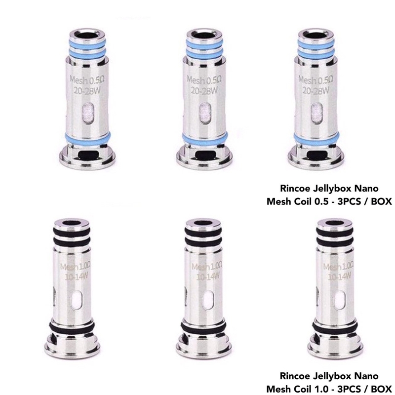 Bobine de rechange de nano de Lelote Jellybox pour Se de Rincoe Jellybox/kit nano de X/air X 1.0Ω/0.5Ω