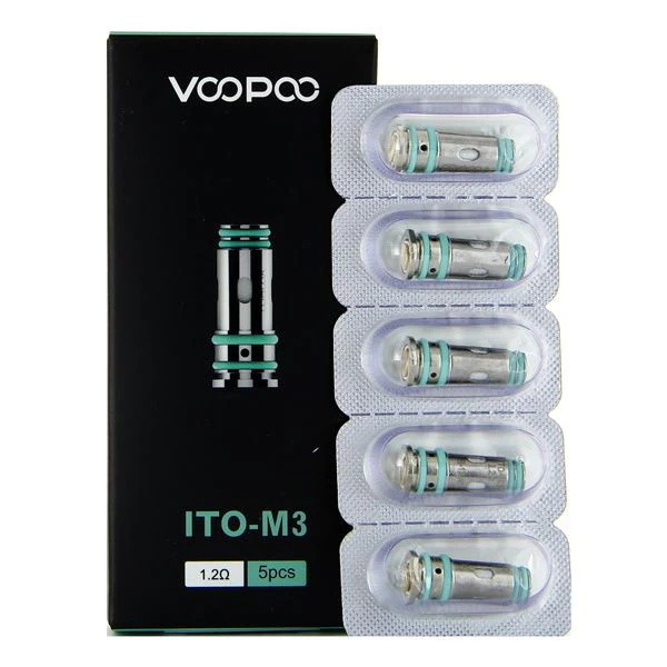Remplacement de bobine de Voopoo ITO Coil 5pcs M0 m2 M3 Vape pour 20 doriques/entrave Q