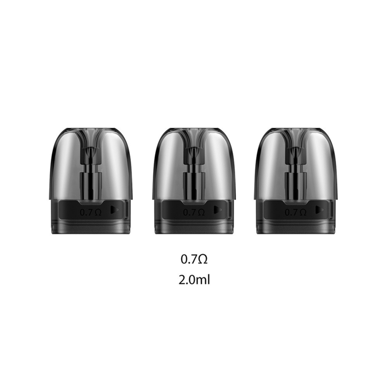 Côté de la cartouche 2ml 0.7ohm 1.2ohm de cosse de Lelote Voopoo Argus remplissant cosses vides
