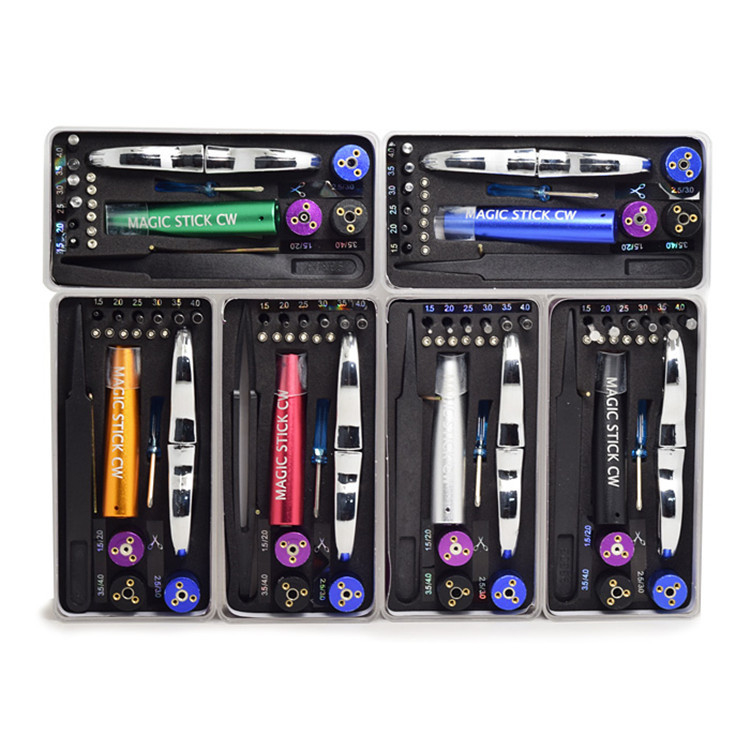 Les accessoires électroniques de cigarette lovent l'ohm de sous-marin de la trousse à outils de bobinier de Vape DIY Vaping usine les brucelles 6 - dans - 1