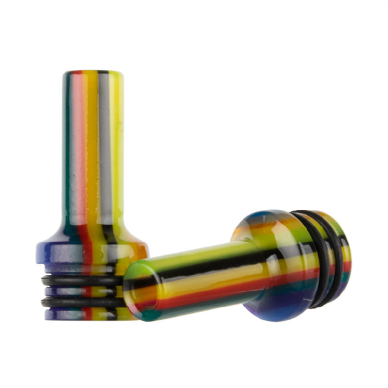 Astuces faites sur commande d'égouttement de MTL Vape de l'arc-en-ciel 510 de la résine AS285 pour Vape Pen Atomizer Cartridges