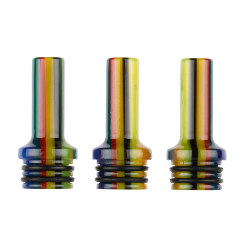Astuces faites sur commande d'égouttement de MTL Vape de l'arc-en-ciel 510 de la résine AS285 pour Vape Pen Atomizer Cartridges