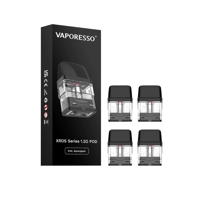 COREX Cartouche Vide Chauffante Vaporesso Pod Xros Série 1.2ohm 4pcs