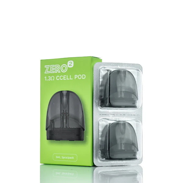 Vaporesso mettent la cartouche à zéro vide 2pcs 1.3ohm Ccell (1.0ohm Mesh Pods) de cosse de 2 Vape