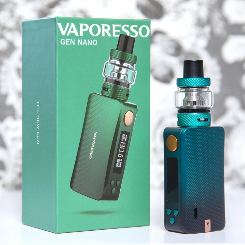 Vaporesso Gen Nano Box Kit 2000mah construit dans la batterie Gtx lovent des kits de mod de la boîte 80w