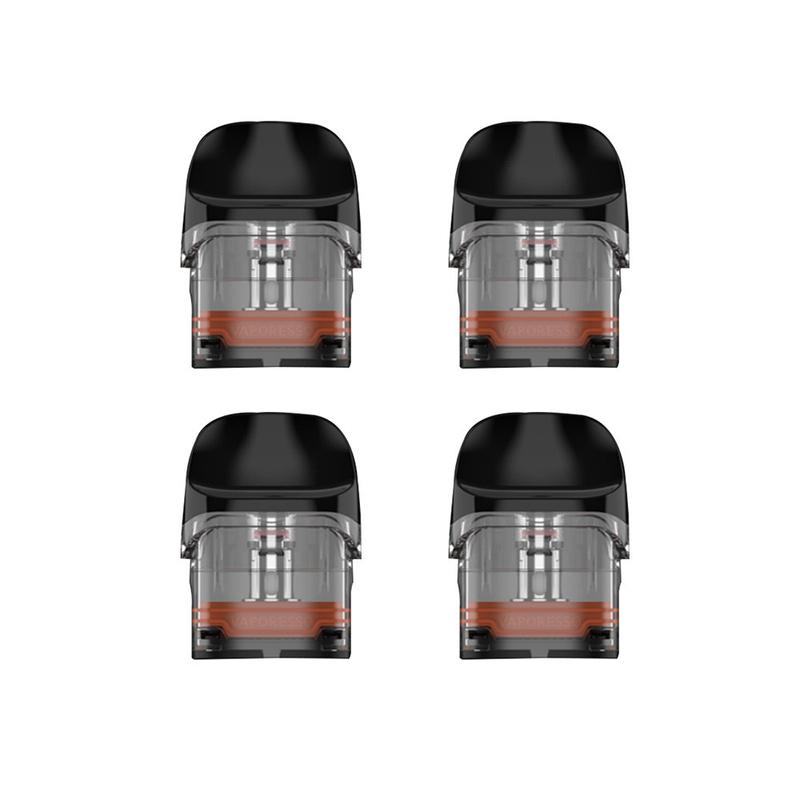 Cartouches vides Luxe 2ml 0.6ohm 1.0ohm 4pcs de cosse de Vaporesso QS pour le kit Luxe de QS/kit Luxe de Q