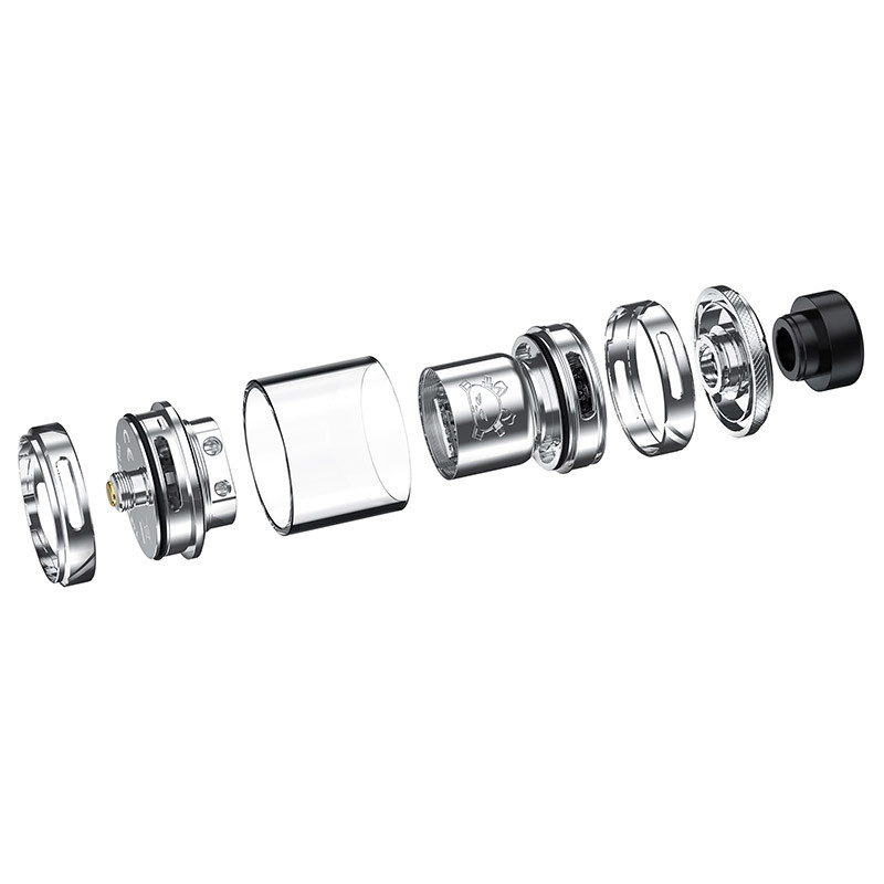 Hellvape Fat Rabbit 2 RTA 6,5 ml / 4 ml / 2 ml RTA à double bobine réservoirs de débit d' air personnalisés