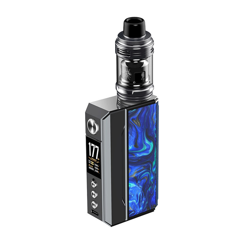 Voopoo Drag 4 Kit 177w 4ml 5.5ml Pour toutes les bobines Pnp Uforce-L réservoir double 18650 batterie boîte de kits