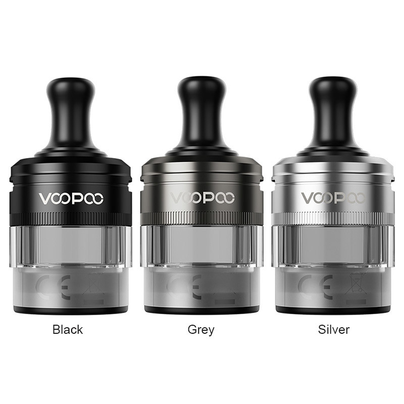 Voopoo PnP X CARTRIDGE MTL Pods 510 pointe de goutte à goutte pour PnP X 0,3 ohm 0,6 ohm bobine