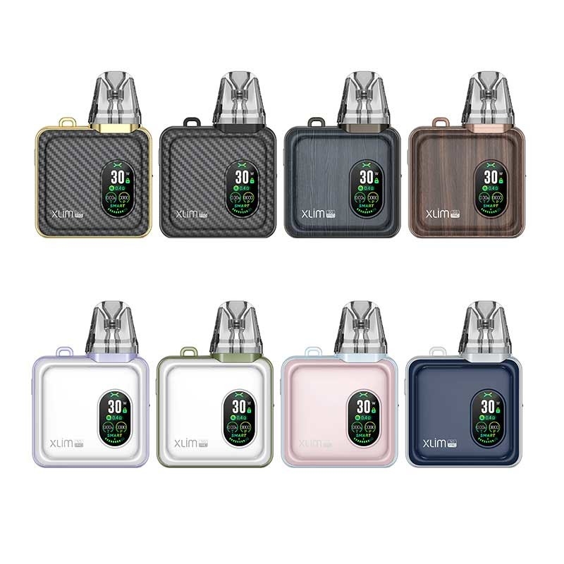 OXVA Xlim SQ Pro Pod Kit 2 ml 1200 mAh 0,4 ohm/0,6 ohm/0,8 ohm/1,2 ohm