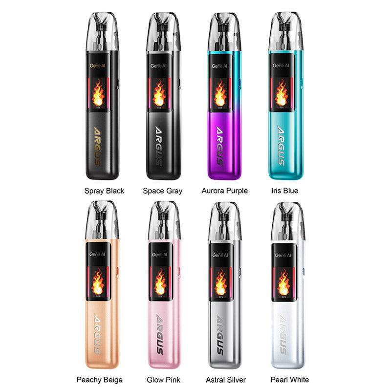 Voopoo Argus G2 Pod Système kit 1000 mAh 3 ml Cartouche de remplissage supérieur d' Argus 0,7 ohm 3 ml