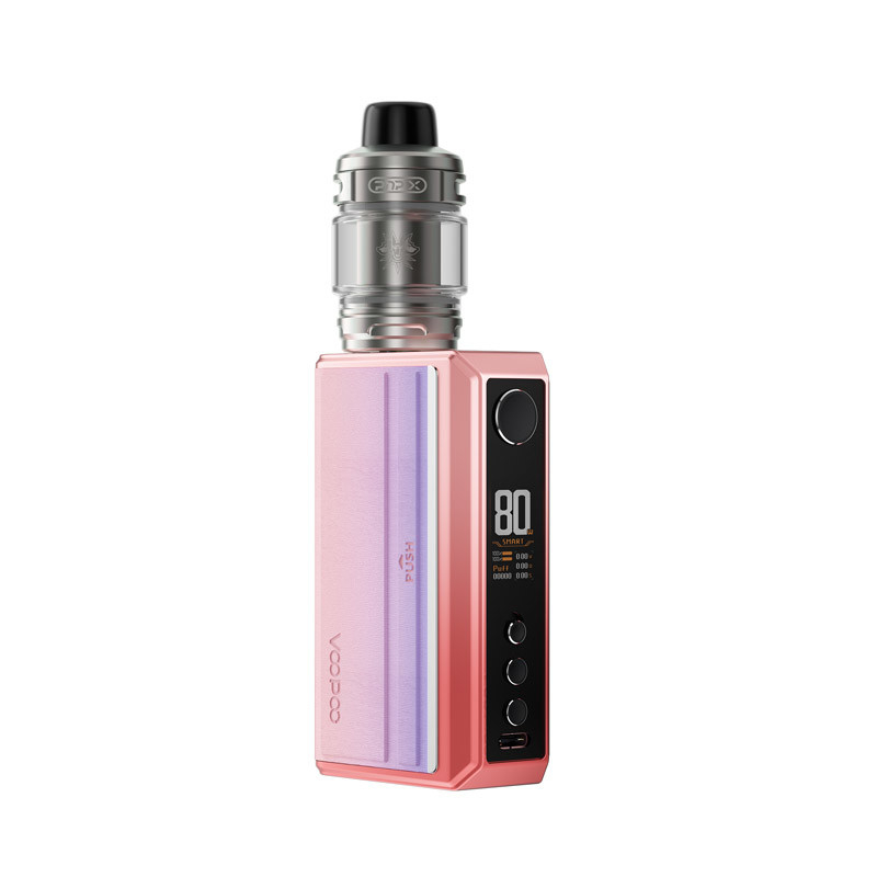 Voopoo drag 5 Pod Mod kit 177w 18650 Batterie avec une bobine PnP X 5,5 ml