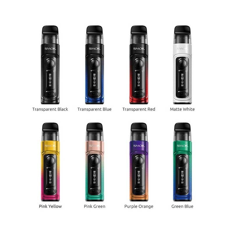 SMOK RPM C Pod Kit 1650mAh 2.5 ohm RPM 2 bobine 4 ml cartouche RPM C Pod 50W Des kits