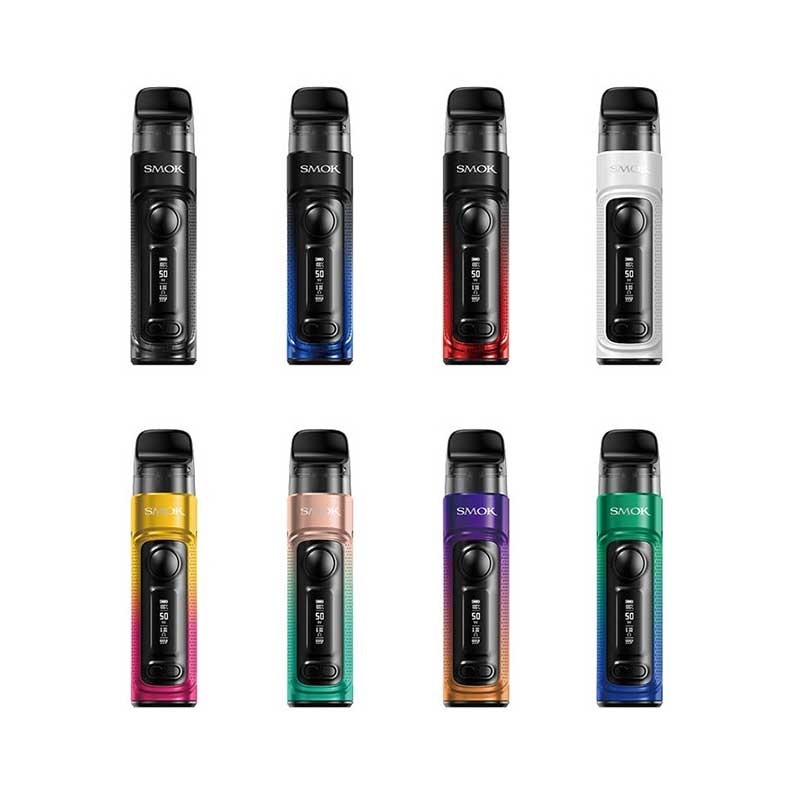 SMOK RPM C Pod Kit 1650mAh 2.5 ohm RPM 2 bobine 4 ml cartouche RPM C Pod 50W Des kits