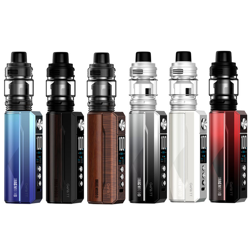 Voopoo Drag M100S Mod Kit 100w avec bobine PnP 5.5ml 0.5ohm